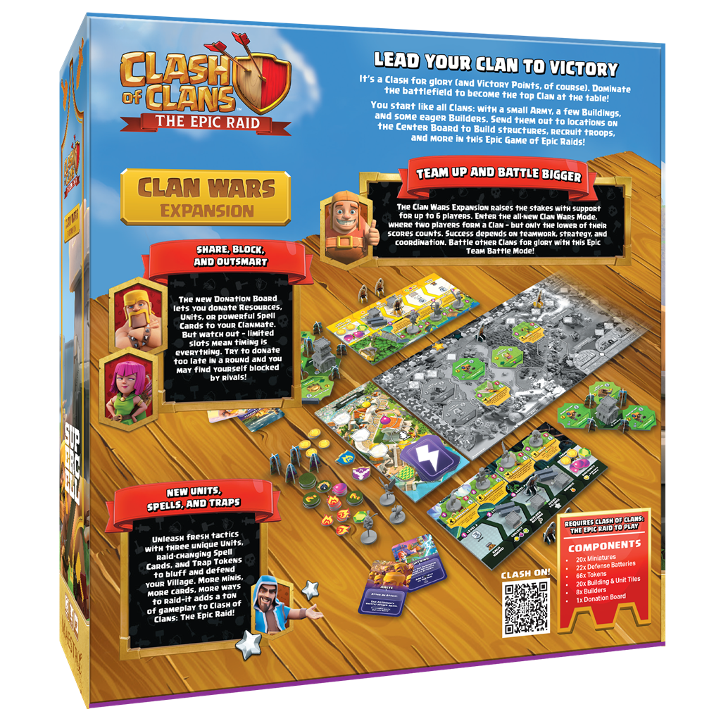 Clash of Clans The Epic Raid: Clan Wars