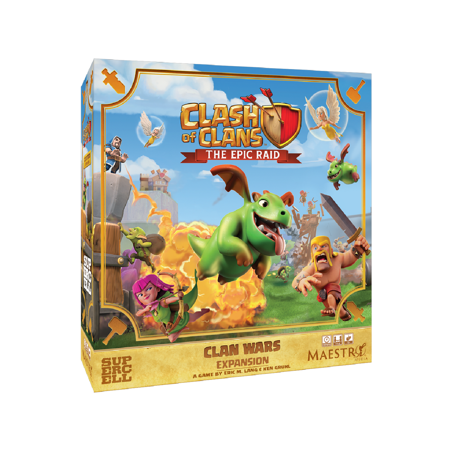 Clash of Clans The Epic Raid: Clan Wars