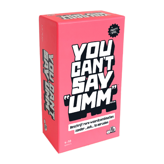 You Can’t Say Umm
